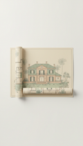 Soft Sage Luxury Villa Blueprint Set