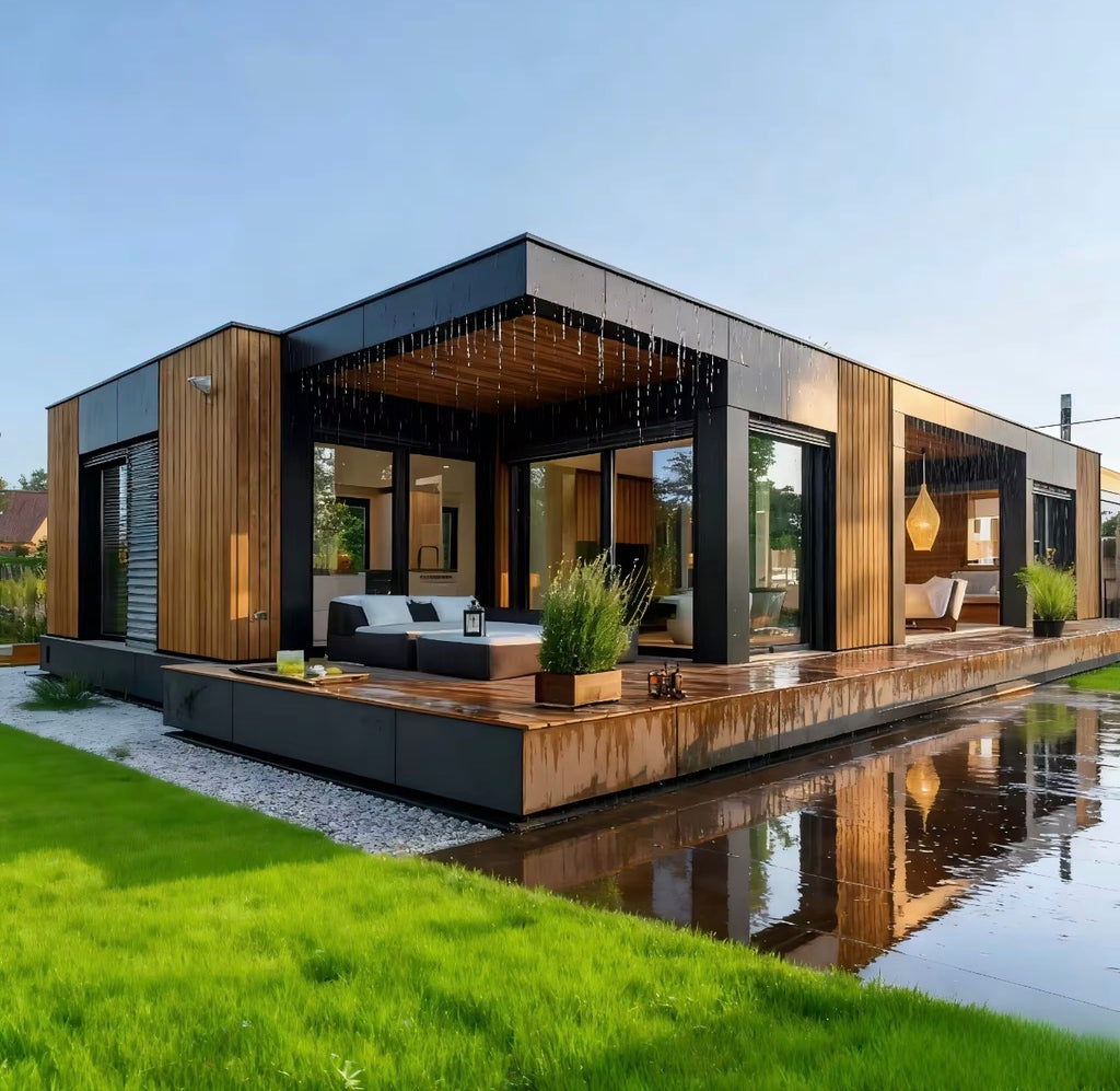 Soft Sage Luxury Villa Blueprint Set