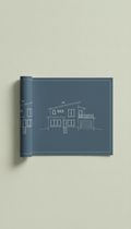 Slate Blue Contemporary Home Plan